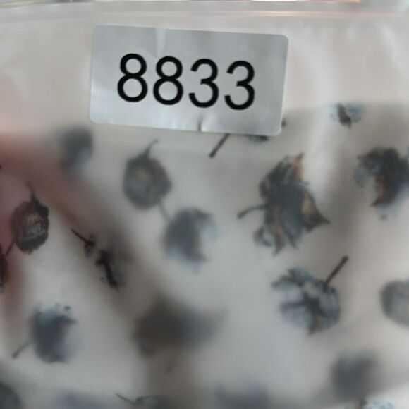 NWT Stitch Note Men's White Woven Button Down Cotton Print Shirt Short Sleeve 2X - Picture 8 of 8